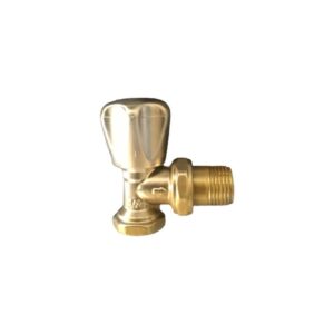 1/2 Köşe Radyatör Vanası Gold